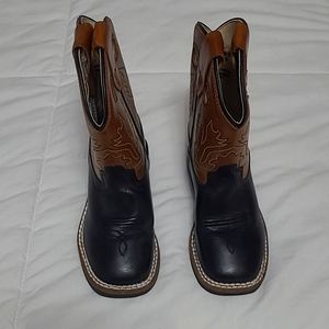 Leather Cowboy Boots Toddler 6.5 US Size